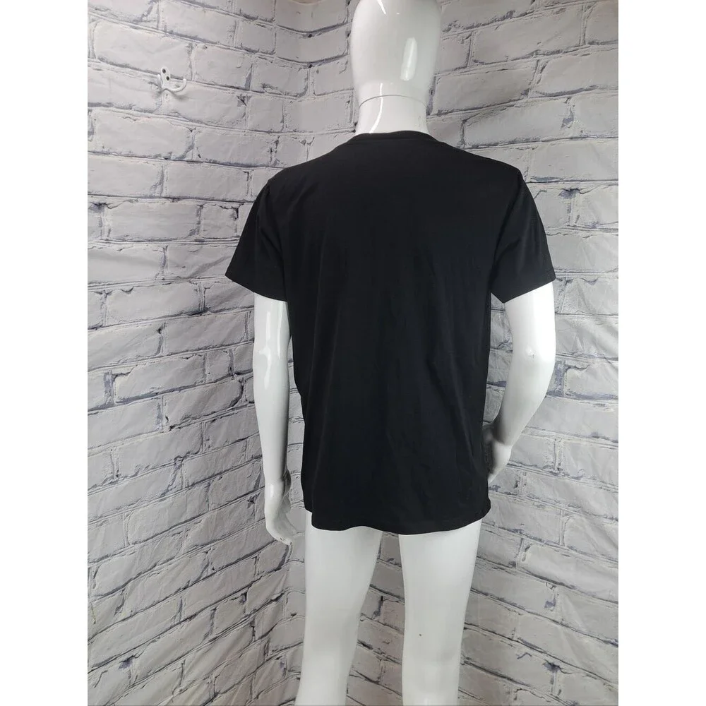 Gucci Men's Tshirt Tee Flipped Metal Logo Jersey Cotton Italy Size Large